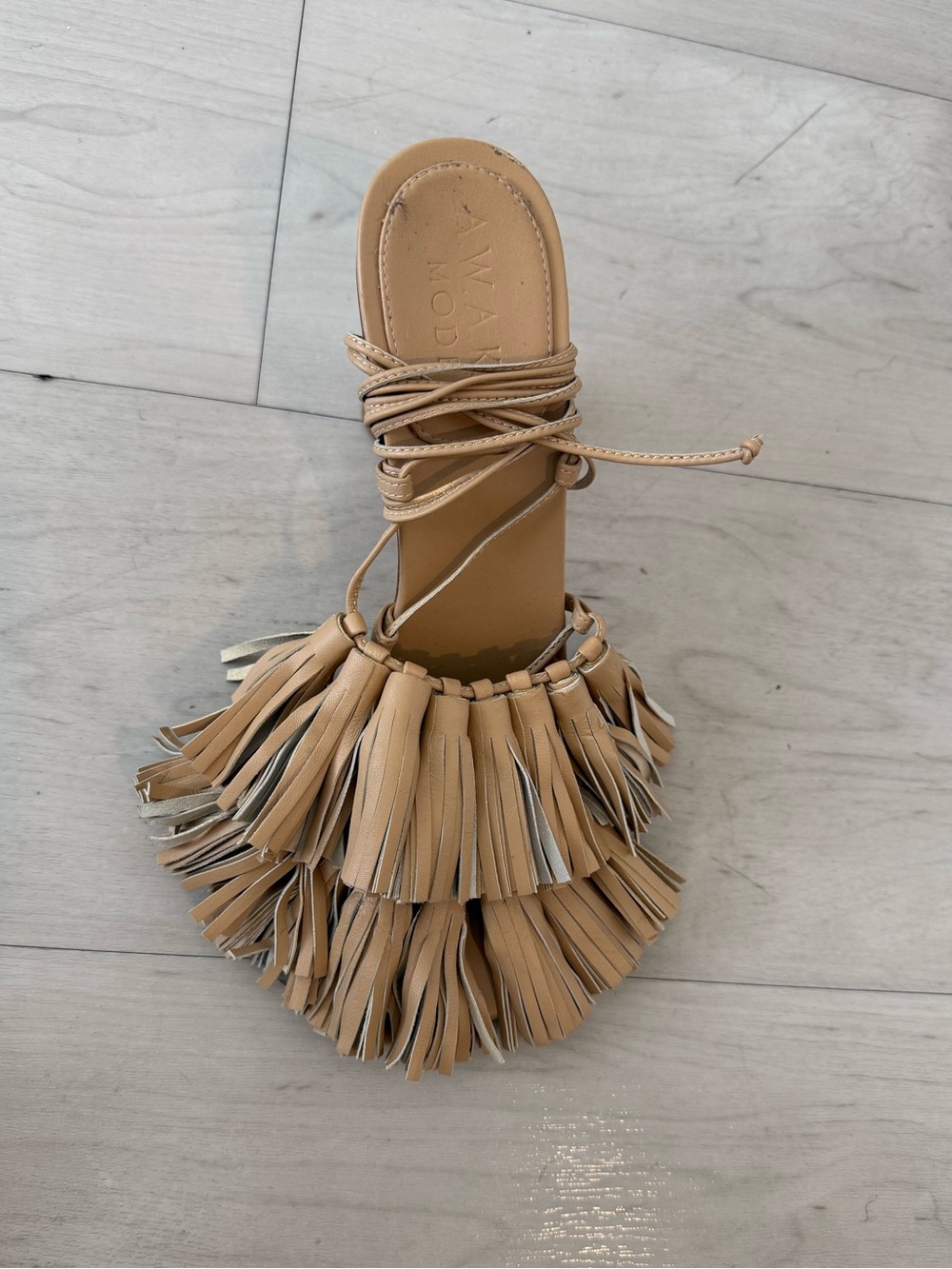 Gortensia Sandals Beige - Picture 3 of 6